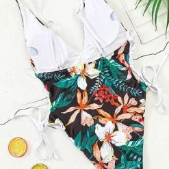 Miss Norst Lemon Print Straps One Piece 17 Miss Norst Lemon Print Straps One Piece -TankiniSkirt Shop 093a0a98f89efa8491ad13cd36800b29