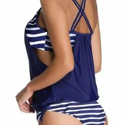 FloruitShow Stripes Lined Up Double Up Tankini Swimsuit 17 FloruitShow Stripes Lined Up Double Up Tankini Swimsuit -TankiniSkirt Shop 0f90c8cbcb2d0745637871ea2d4ae6b1