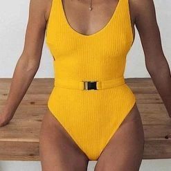 ShopMeLook V Neck Strapless With Belt One Piece -TankiniSkirt Shop 14a0f2638102a32cc56e267d83d2c450