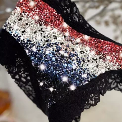 TankiniSkirt Glitter Lace Splicing Panties -TankiniSkirt Shop 1d3ca0cec41717560fe8ba5408f6d0ac