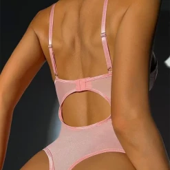 TankiniSkirt Backless Sheer Mesh Lace Garter Teddy -TankiniSkirt Shop 21a98ebf6d3f37c5416da8252986181c