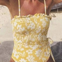 Miss Norst Sweet Pleated Printed One Piece