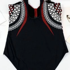 MySwimsuit Tribal Print One Piece Swimsuit -TankiniSkirt Shop 22fc8ba05233f56b107c5898ca354073