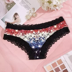 TankiniSkirt Glitter Lace Splicing Panties -TankiniSkirt Shop 2427de8dbbdb424a8bcb5bf355dee68d