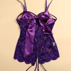 TankiniSkirt Bowknot Design Cutout Crochet Lace Teddy -TankiniSkirt Shop 2e0b5da7f571d8face5e3c7501ca73b2