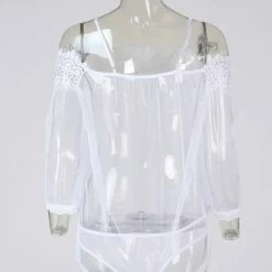 TankiniSkirt Cold Shoulder Eyelash Lace Sheer Mesh Babydoll -TankiniSkirt Shop 325d18b6f3703920921d76957bf20363 f26a613e 7930 4930 adcb 4ab88c6ae30d