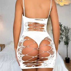 TankiniSkirt Halter Backless Hollow Out Stocking Babydoll -TankiniSkirt Shop 3eb63630a0383677701137446db4e90c d17d5e05 698d 4817 b411 e6f9c1492fed