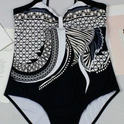 MySwimsuit Tribal Print One Piece Swimsuit -TankiniSkirt Shop 3fdd59ce7fb6be4cbb124e93e582c396