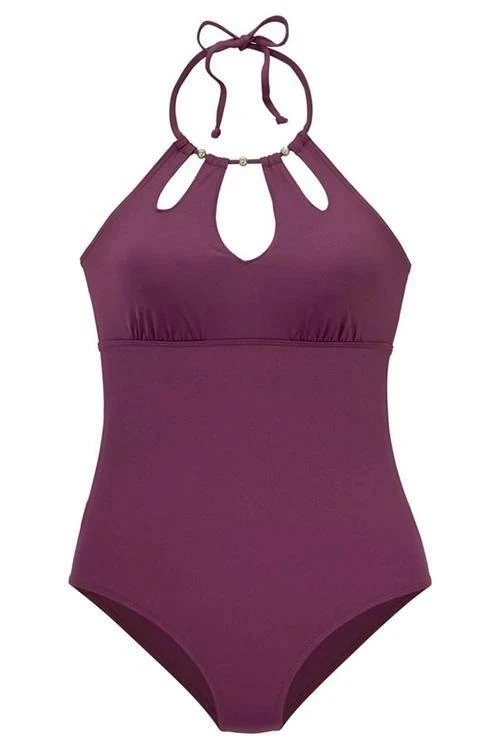 Miss Norst Halter Hollow One Piece 6 Miss Norst Halter Hollow One Piece - Image 6