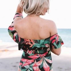 MySwimsuit Waves Of Happiness Floral One Piece Swimsuit 11 MySwimsuit Waves Of Happiness Floral One Piece Swimsuit -TankiniSkirt Shop 473d8e2545043cadb82c92562d4f84cd