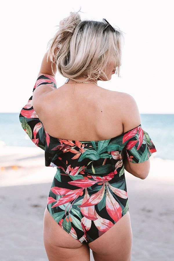 MySwimsuit Waves Of Happiness Floral One Piece Swimsuit 5 MySwimsuit Waves Of Happiness Floral One Piece Swimsuit - Image 5