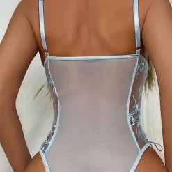 TankiniSkirt Embroidery Floral Sheer Mesh Lace Teddy 7 TankiniSkirt Embroidery Floral Sheer Mesh Lace Teddy -TankiniSkirt Shop 5d9f01a12bd99bafd5c18c81486d99af