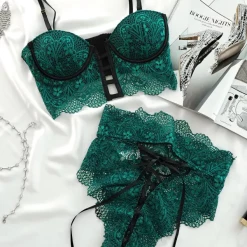 TankiniSkirt Crochet Lace Cutout Lace-up Lingerie Set 11 TankiniSkirt Crochet Lace Cutout Lace-up Lingerie Set -TankiniSkirt Shop 600d530a076d56ef7622fff6d9a9f4bd
