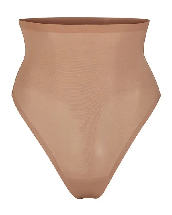 TankiniSkirt Sheer Mesh High Waist Tummy Control Panty 2 TankiniSkirt Sheer Mesh High Waist Tummy Control Panty - Image 2