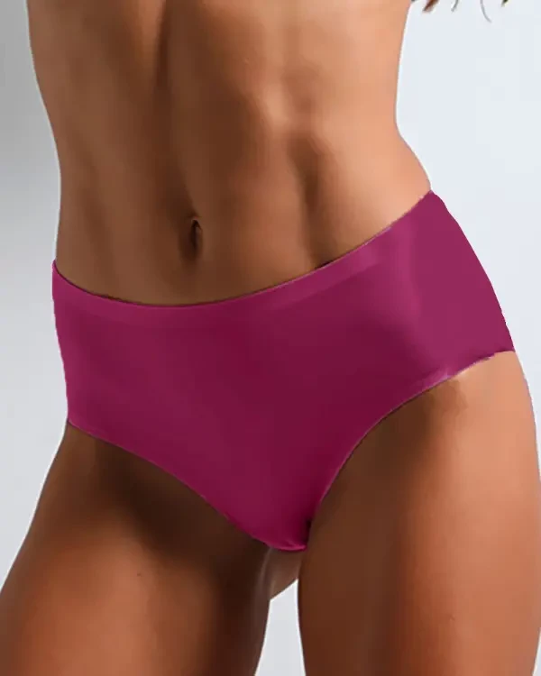 TankiniSkirt Ice Silk Crochet Lace Trim Panties 5 TankiniSkirt Ice Silk Crochet Lace Trim Panties - Image 5