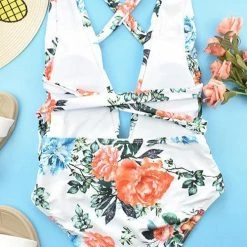 Miss Norst Printed Halter Strap One Piece 11 Miss Norst Printed Halter Strap One Piece -TankiniSkirt Shop S520061741 6 720x c61e423f 20d8 4534 8037 cc4ecf1ff717