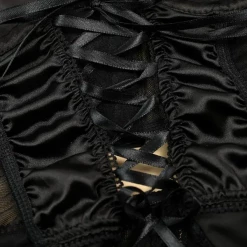 TankiniSkirt Lace-up Design Sheer Mesh Garter Teddy -TankiniSkirt Shop a534e5911df9102b7cd5b275a035da1f