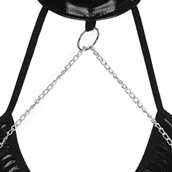 TankiniSkirt PU Leather O-Ring Chain Strap Backless Teddy 14 TankiniSkirt PU Leather O-Ring Chain Strap Backless Teddy -TankiniSkirt Shop b0a3c847df0a2b724e52976bcfafdeab
