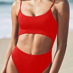 Miss Norst Hollow Solid One Piece 10 Miss Norst Hollow Solid One Piece -TankiniSkirt Shop b8788d408be790579caa77614c0d7fa5