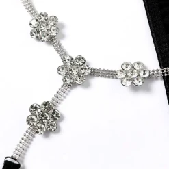 TankiniSkirt Rhinestone Chain Decor Thong Panty -TankiniSkirt Shop bb4886b3fb66f90e727f7990671548f2