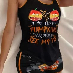 TankiniSkirt Halloween If You Like My Pumpkins You Should See My Pie Tank And Shor -TankiniSkirt Shop c9c49bc33639e40b8e09282cd54062db 8091be7c a321 4ec3 9962 dc8421fcdedf
