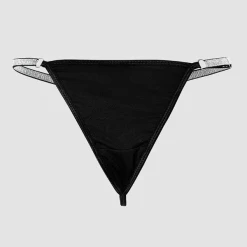 TankiniSkirt Rhinestone Chain Decor Thong Panty -TankiniSkirt Shop d23d6e9bdf29a80b0cfb5e92100053e7