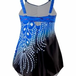 TankiniSkirt Women's Tube Top Print Diamond Feather Contrast Color Split Large Siz 23 TankiniSkirt Women's Tube Top Print Diamond Feather Contrast Color Split Large Siz -TankiniSkirt Shop d6df59f9c196970a2aed6c2999a47de5