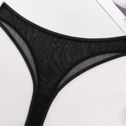 TankiniSkirt O-Ring Chain Decor Garter Lingerie Set -TankiniSkirt Shop ed39bb43a307b94f751e7b97642db8bf