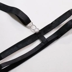 TankiniSkirt O-Ring Chain Decor Garter Lingerie Set -TankiniSkirt Shop ed48f7966d027f87ccae11c36226b624