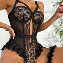 TankiniSkirt Cutout Backless Lace Garter Teddy With Leg Rings 29 TankiniSkirt Cutout Backless Lace Garter Teddy With Leg Rings -TankiniSkirt Shop f0570228c0916ec5ce5c7a2caa950b9e be6eb671 164c 4f69 997c 64adf743c522